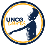 UNCG-Cares-Logo-white